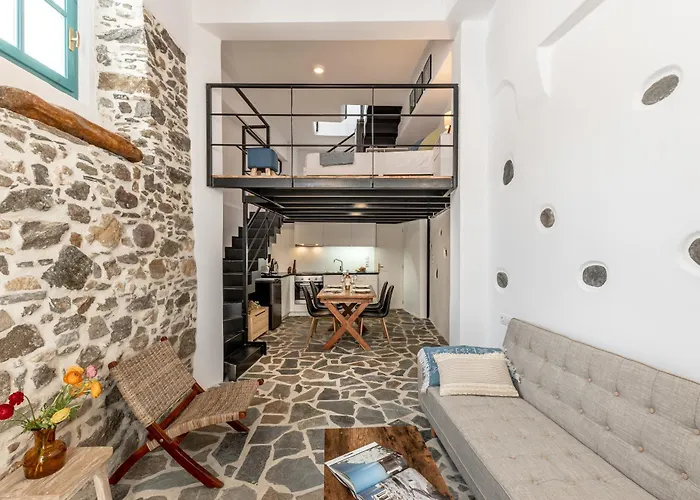 The Naxos Loft With View Of The Castle